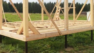 Сарай на винтовых сваях или хозблок на сваях Муром цена от 2513 руб. / шт.