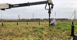 Установка винтовых свай Муром цена от 3077 руб.